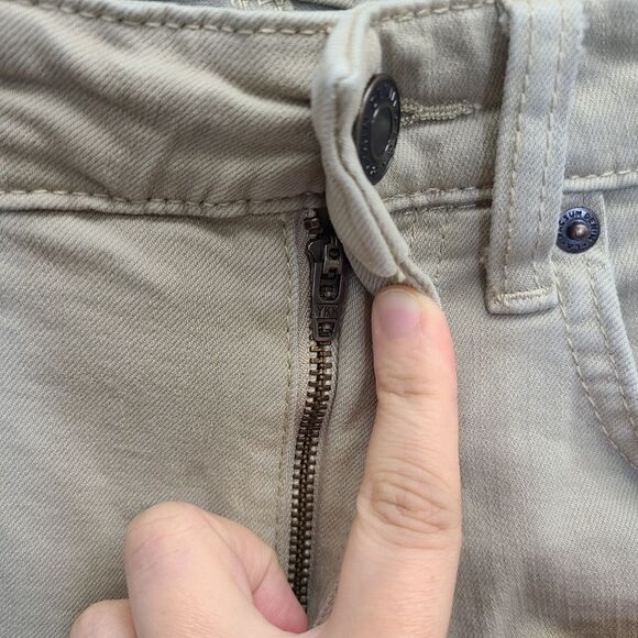 Pacsun Men's Khaki Color Stacked Skinny Leg Modern Jeans 31x30 - Picture 11 of 15